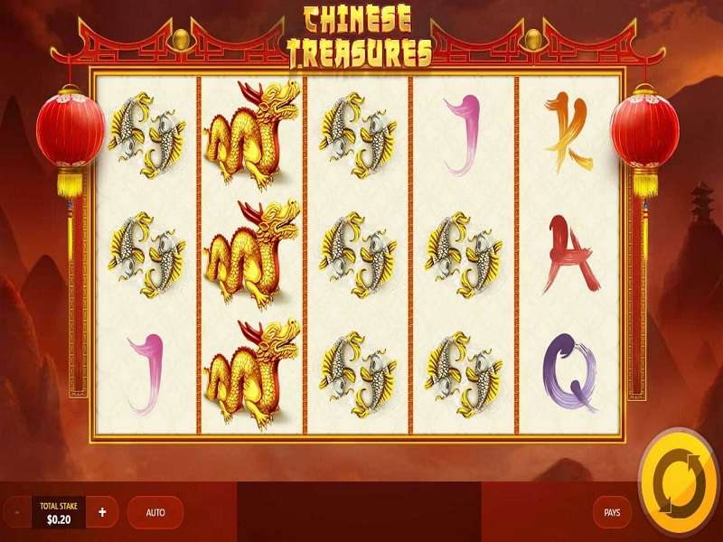 Chinese Treasures Slot Machine