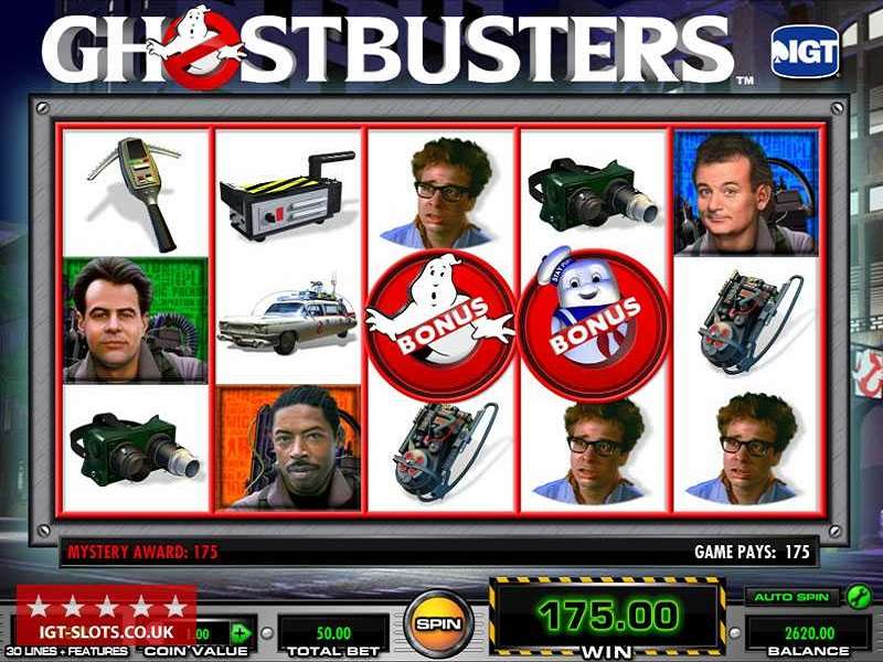 Ghostbusters Slot Machine