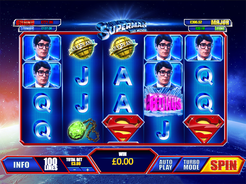 Superman The Movie Slots