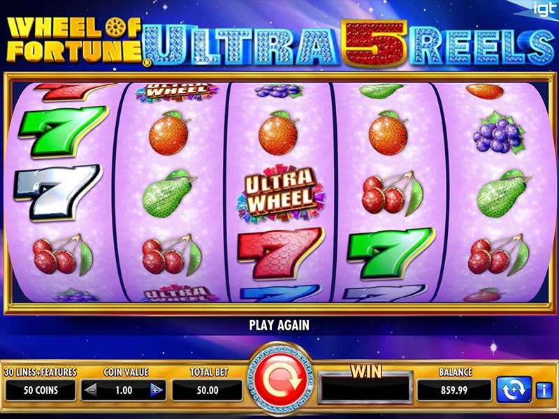 Wheel Of Fortune Ultra 5 Reels Slots