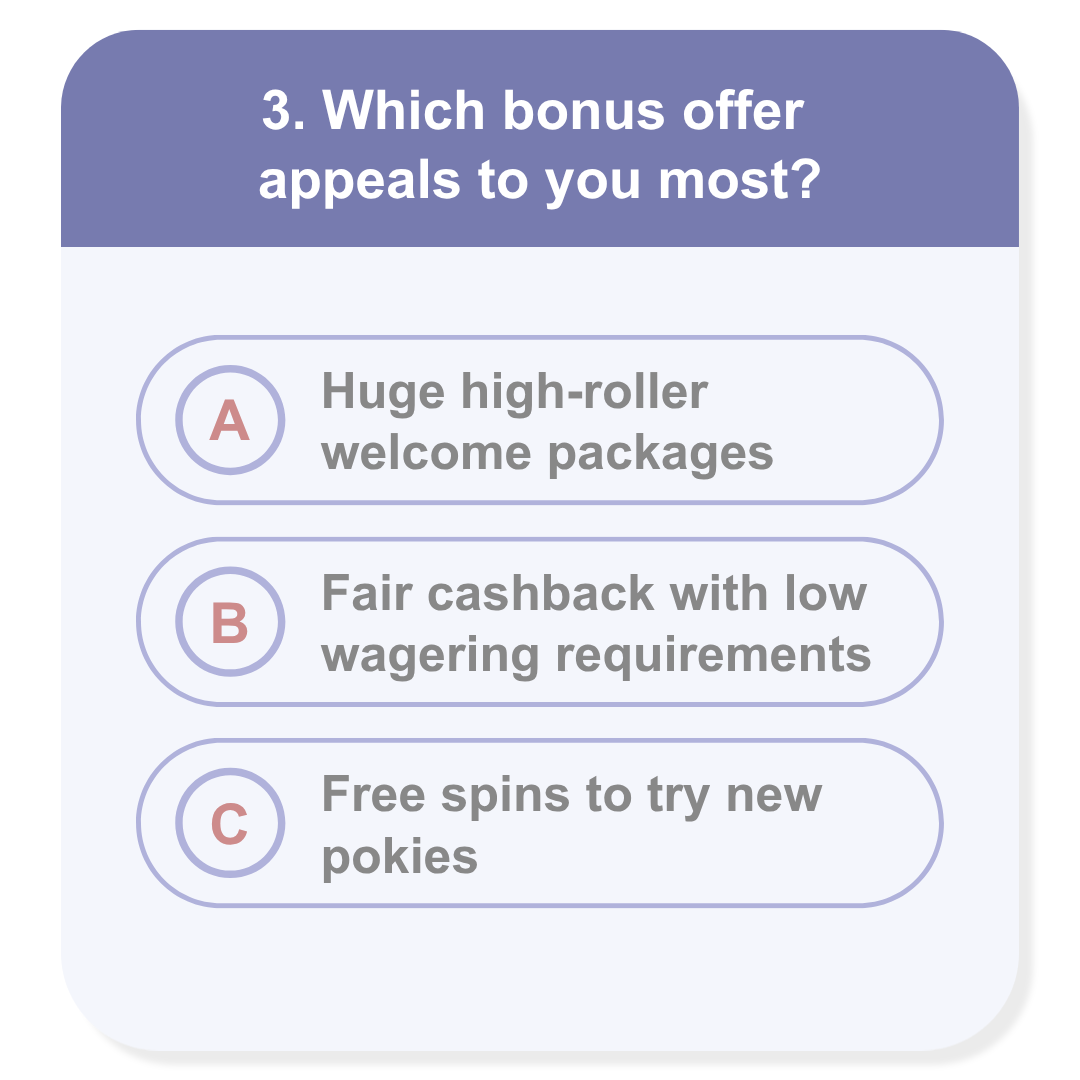 Most appealing bonus offer