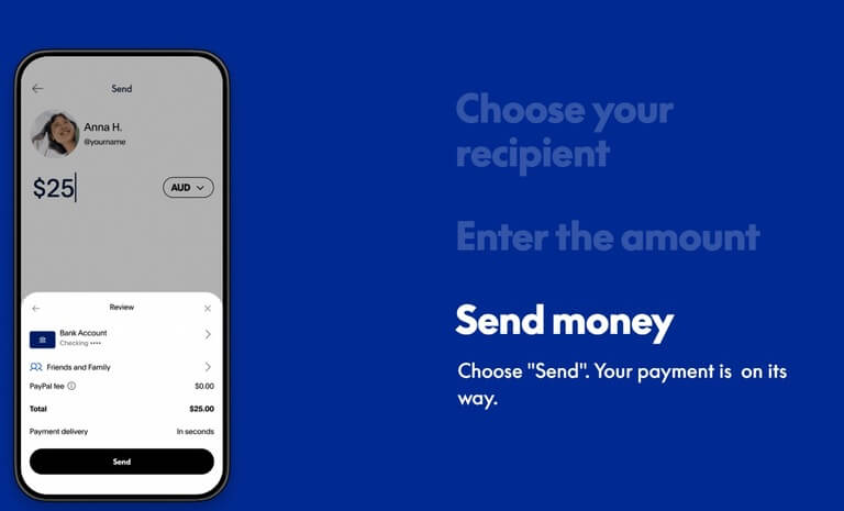 PayPal payment method for Aussies in AUD